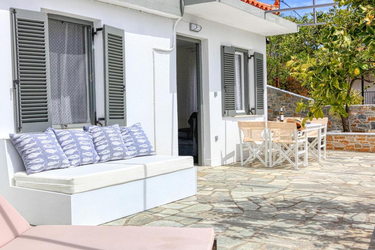 Villa Lemonia Glossa Exterior foto