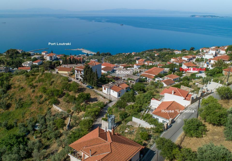 Villa Lemonia Glossa Exterior foto
